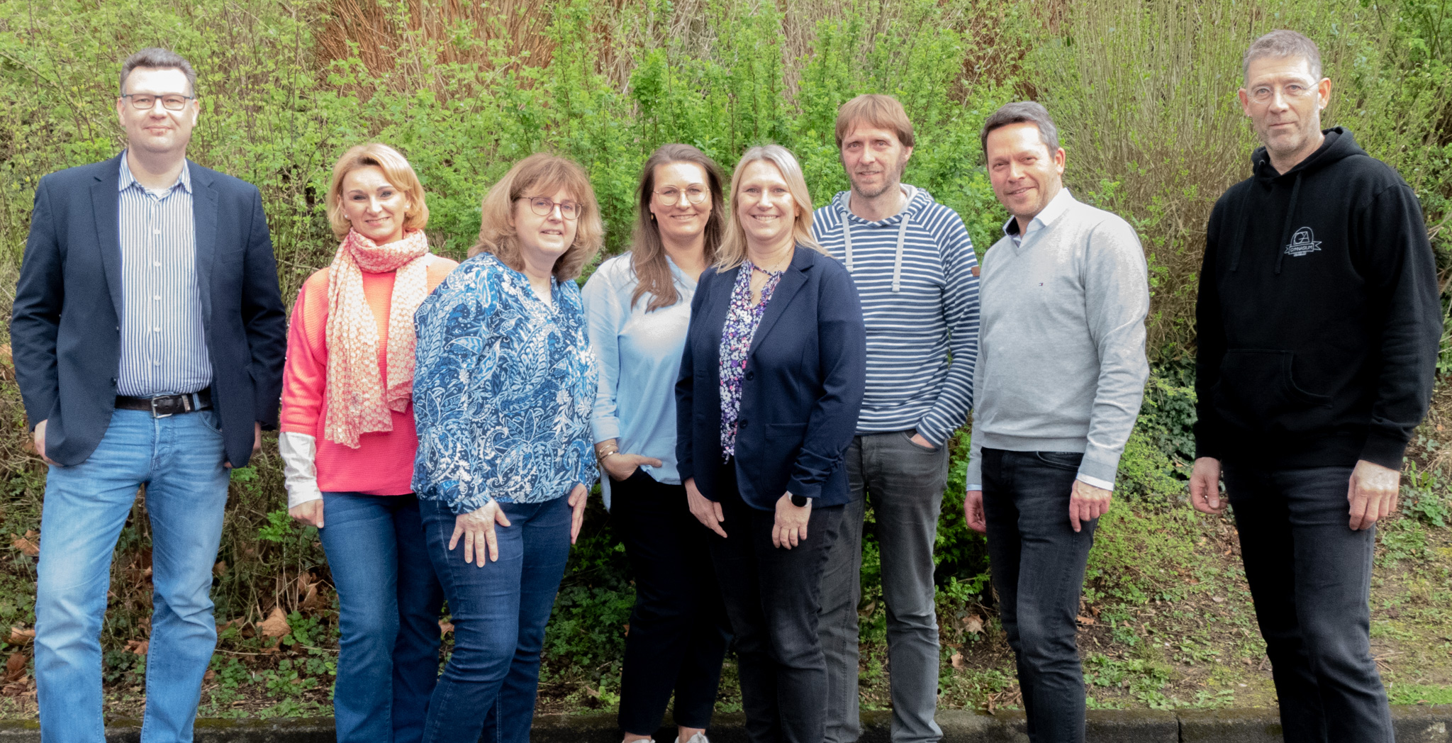 Mitglieder des Vereins der Eltern und Freunde